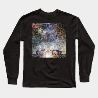 Surreal Stonehenge Long Sleeve T-Shirt